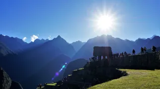 Sol over Machu Picchu. Foto Kathrine Svejstrup