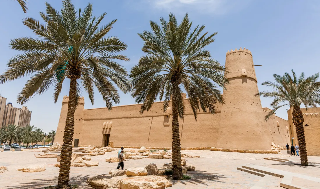 Masmak fort viser traditionelle sider af Riyadh. Foto Viktors Farmor