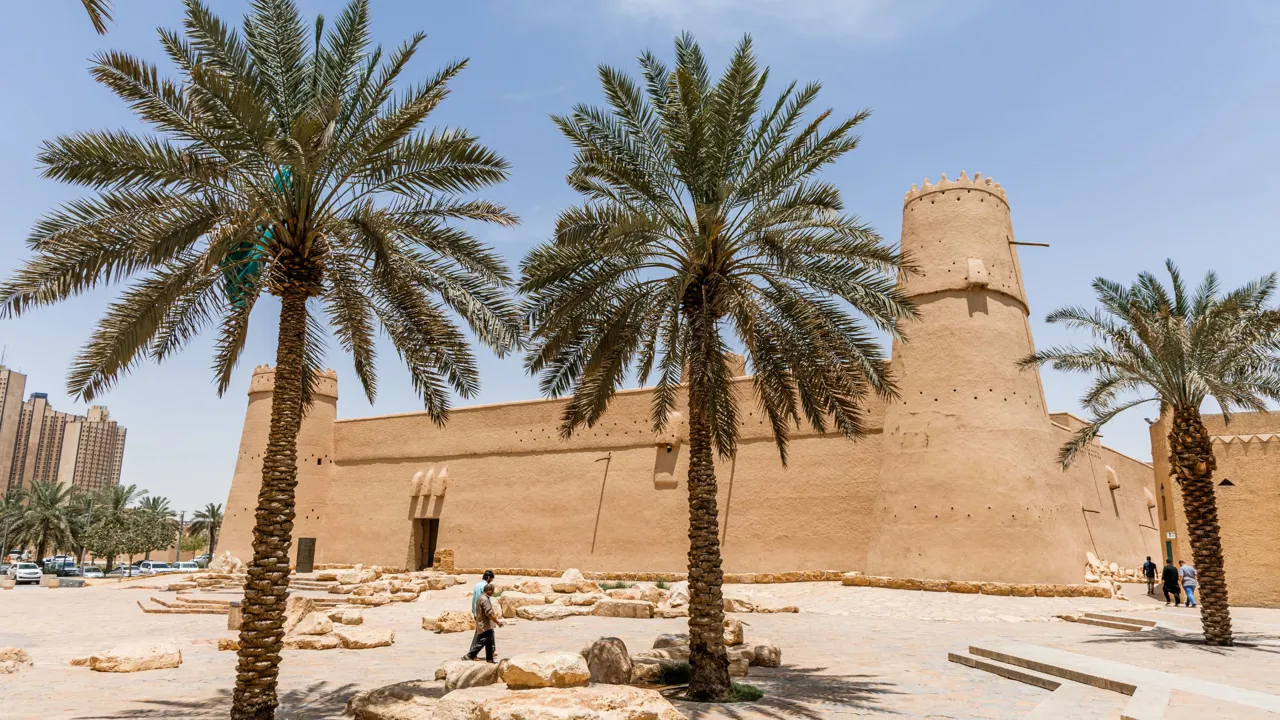 Masmak fort viser traditionelle sider af Riyadh. Foto Viktors Farmor
