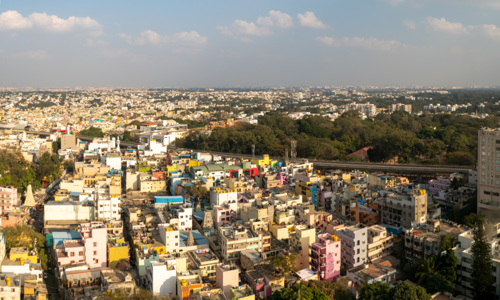 Bengaluru er et kulturelt hotspot i Indien og kaldes for " Silicon Valley of India. Foto Viktors Farmor