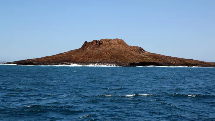 Chinese Hat Island på Galapagos. Foto Viktors Farmor