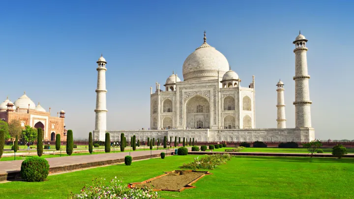 Taj Mahal er en kærlighedserklæring i sten. Foto Viktors Farmor