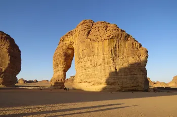 Det er ikke svært at se, hvorfor denne klippe hedder Elephant Rock. Foto af Esben Gynther