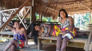 1 Vi besøger Embera-folket deres landsby i Panama. Foto Lis Kelså