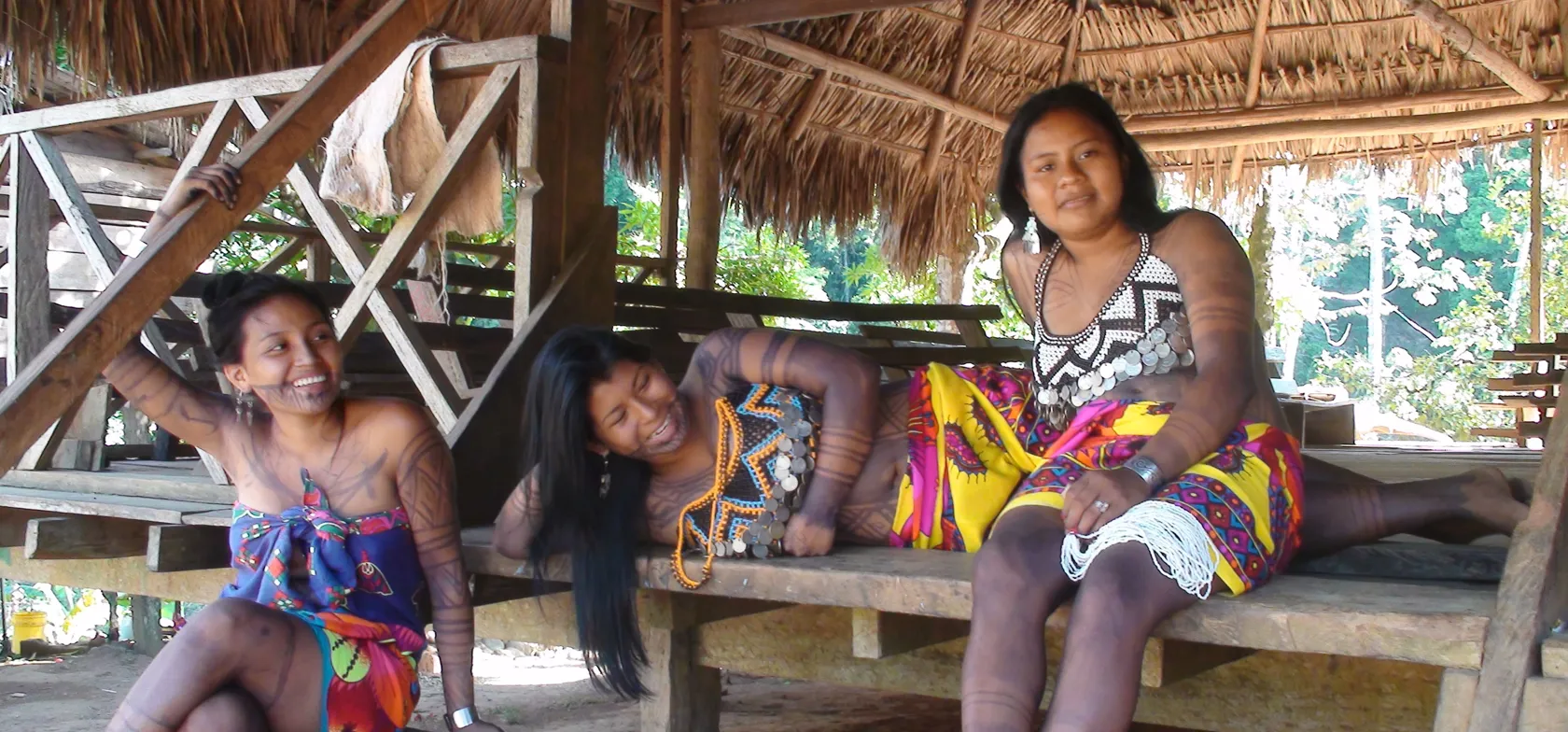 1 Vi besøger Embera-folket deres landsby i Panama. Foto Lis Kelså