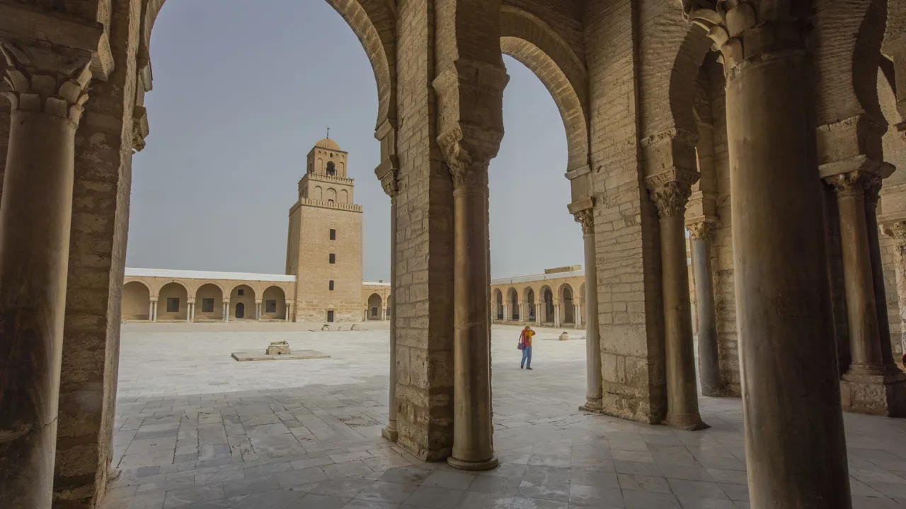 Moskeen i Kairouan Foto Karin Reif