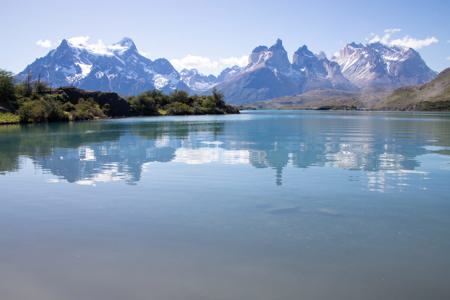 Torres del Paine er et imponerende bjergområde med gletsjere, ismarker og turkisblå søer. Foto Verner Rud Nielsen