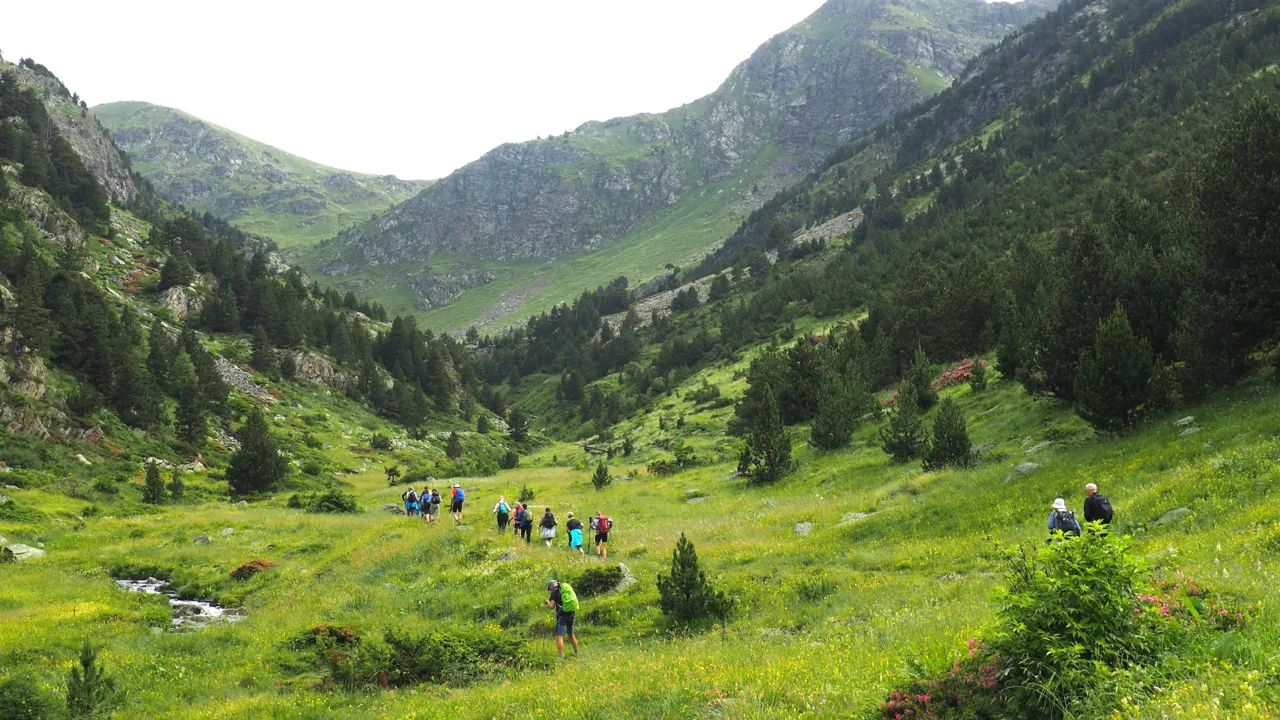 I Andorra møder vi mangle idylliske landskaber. Foto Mette Mølgaard
