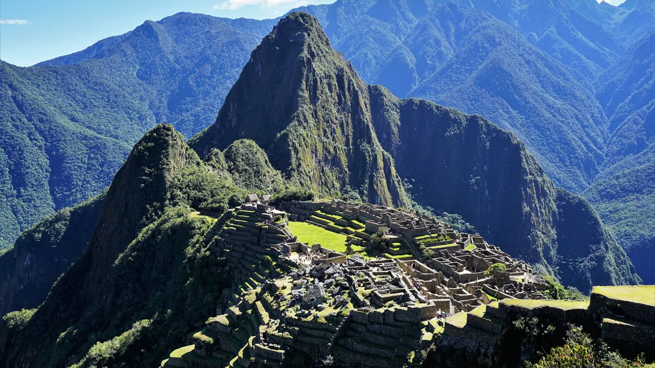 Inkaernes glemte by Machu Picchu var en kongelig residens og hjem for ca. 500 indbyggere. Foto Kathrine Svejstrup