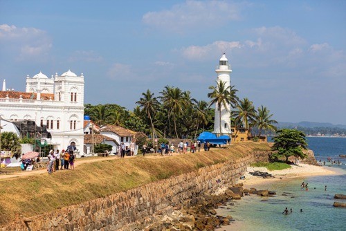 Galle var en af Sri Lankas vigtigste havnebyer i handlen mellem Europa og Asien.  Foto Viktors Farmor