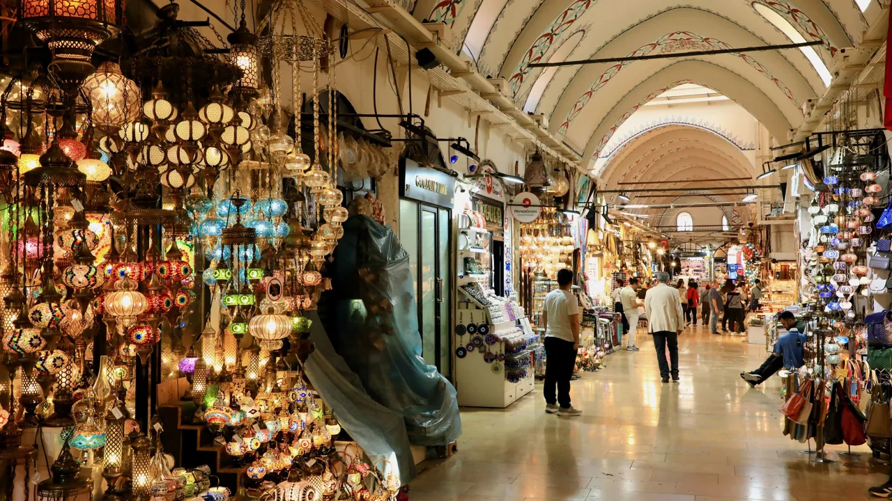 Den Store Bazar i Istanbul har flere tusinde butikker. Foto Anders Stoustrup