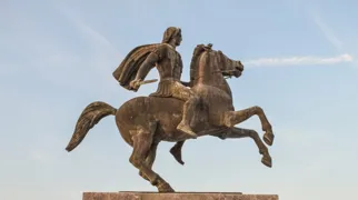 Allerede i antikken var Alexander den Store en myte. Foto Dimitris Vetsikas